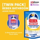 [Twin Pack] Bebek Bathroom Lemon Peach Pouch 400mL x 2pcs