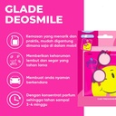 (TWIN PACK) Glade Deo Smile Citrus 8gr Pengharum