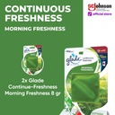 [Twin Pack] Glade Continue-Freshness Morning Fresh 8gr