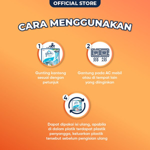 Glade Car Gel Orange 75gr