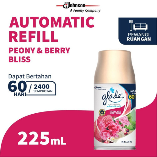Glade Matic Spray Peony And Berry Bliss Refill 146gr Pengharum Ruangan
