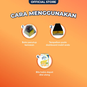 Glade Diamond Orange Splash Reg 80mL