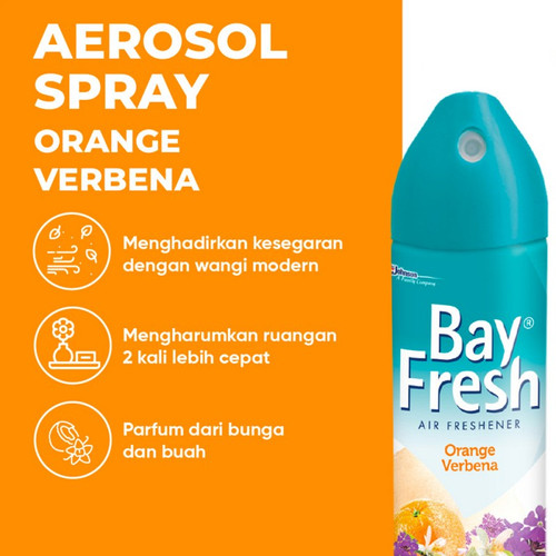 Bayfresh Aerosol Orange Verbena 320mL