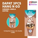 [Dapat 3 pcs] Bayfresh Hang n Go Vanilla Coffee