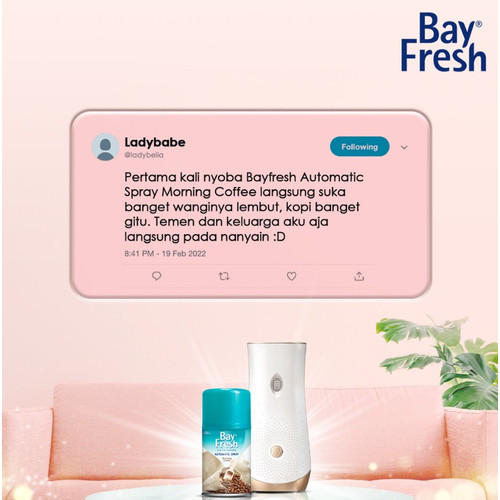 Bayfresh Matic Spray 225ml Pengharum Ruangan Pewangi