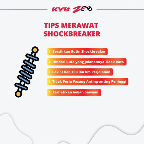 Shockbreaker Kayaba Zeto / KYB belakang Honda PCX KYOS-ZT5150