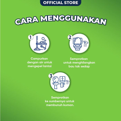 Bebek Karbol Wangi Pinus Pouch 450mL Pembersih Kamar Mandi