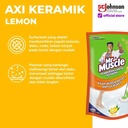 Mr Muscle Axi Keramik Pembersih Lantai Keramik Pouch Lemon 720ml