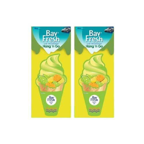 (Twin Pack) Bayfresh Hang N Go Frozen Lime x 2pcs