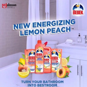 Bebek Kloset Lemon Peach 450mL Pembersih Kamar Mandi