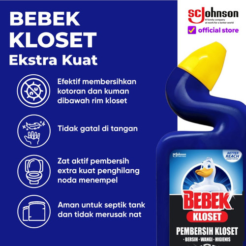 Bebek Kloset Ekstra Kuat Pembersih Toilet 450mL