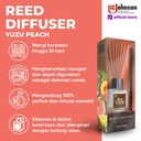 Bayfresh Reed Diffuser Pengharum Ruangan + Refill - Yuzu Peach