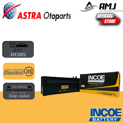 Aki Solar Panel INCOE MF Astra N120 / 115F51 Aki Kering 12V / 120Ah