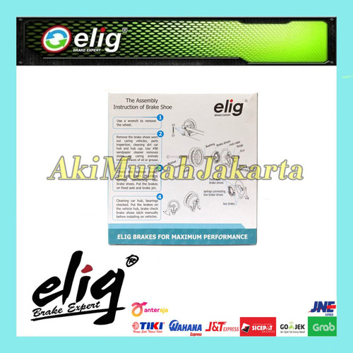 Kampas Rem Belakang Kaze R / ZX 130 / Neo ELIG SCM-S07
