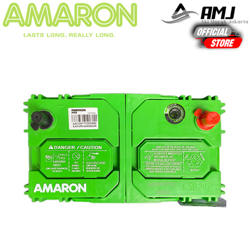 Aki Mobil Ns60 / 65b24r Amaron Hi-Life Pro 12v / 50ah Garansi 1 Tahun