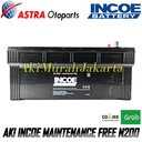 Aki Traktor Incoe Mf Astra N200 / 190h52 Aki Kering 12v / 200ah