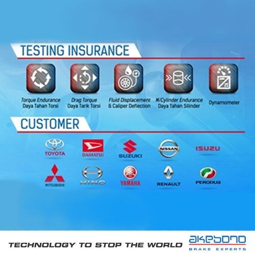 Kampas Rem Belakang Nissan Serena / XTRAIL 2.0 / TEANA AKEBONO 768WK
