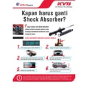 Shock breaker KYB / Kayaba Ultra Futura / T120SS Depan strut 63 series