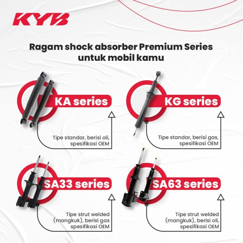 Shock breaker KYB Kayaba Premium Suzuki Ertiga Depan 2012-18 Original