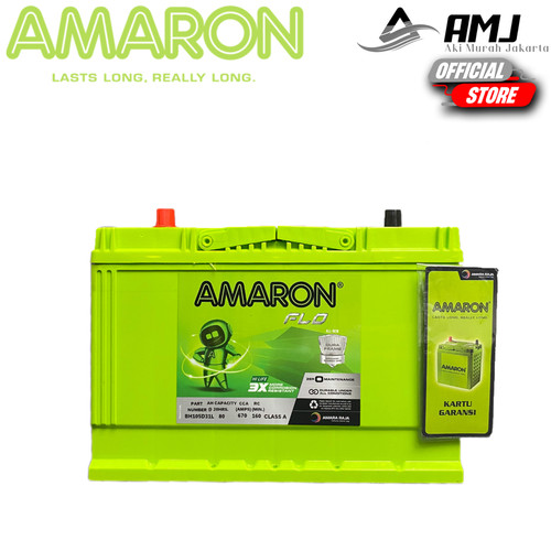 Aki Mobil KIA Carnival Diesel NX120-7L / 105D31L Amaron Hi-Life 80Ah