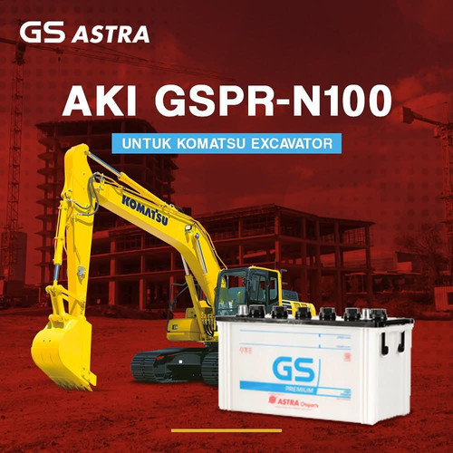AKI DAIHATSU TAFT SERIES GS PREMIUM ASTRA N100 95E41R Aki Basah 100Ah