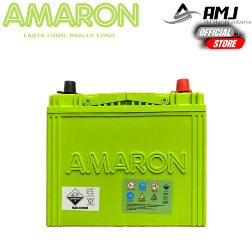 Aki Mobil Wuling Confero NS60LS / 55B24LS Amaron Hi-Life 12V / 45Ah