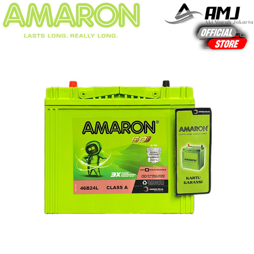 Amaron Go Aki Kering Mobil Suzuki Aerio NS60L / 46B24L - 45Ah