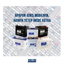 Aki Mobil Mitsubishi Mirage INCOE GOLD Astra 55D23L Aki Basah 60Ah