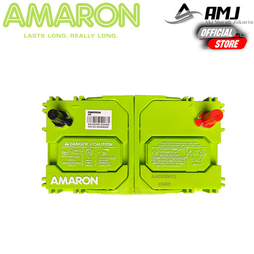 Aki Mobil Suzuki Swift NS60 / 46B24R Amaron GO Aki Kering 12v / 45Ah