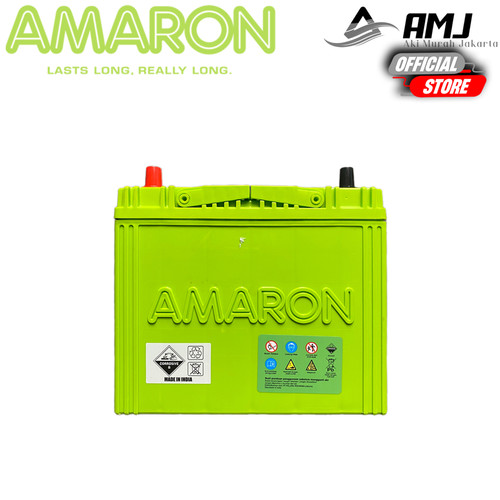 Aki Mobil Suzuki Swift NS60 / 46B24R Amaron GO Aki Kering 12v / 45Ah