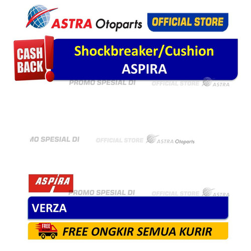Shockbreaker Set/Cushion Set ASPIRA untuk VERZA