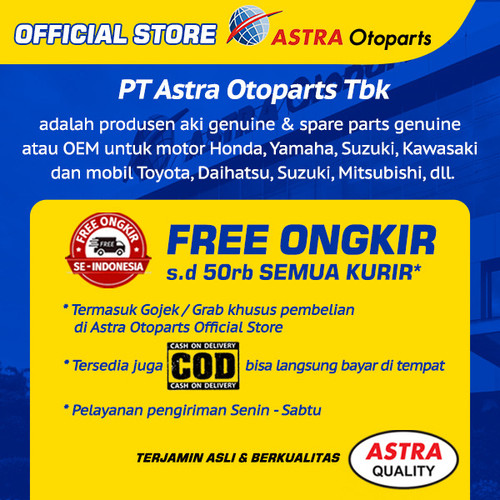 Shockbreaker/Cushion ASPIRA untuk CB 150R STREETFIRE