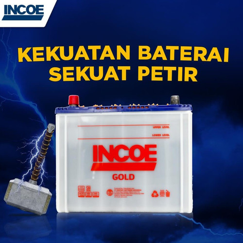Aki Mobil Toyota Rush INCOE GOLD Astra NS40 Aki Basah 12V / 32 Ah
