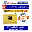 Aki GS ASTRA MF Calcium 65B24L (Free Pemasangan Instan + Tukar Tambah)