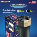 Car Air Purifier Aspira Exposio warna Beige (Cream)