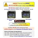 Aki Motor GS ASTRA GTZ6V MF Vario 125 esp,Vario 150,Beat ISS, Mio SSS