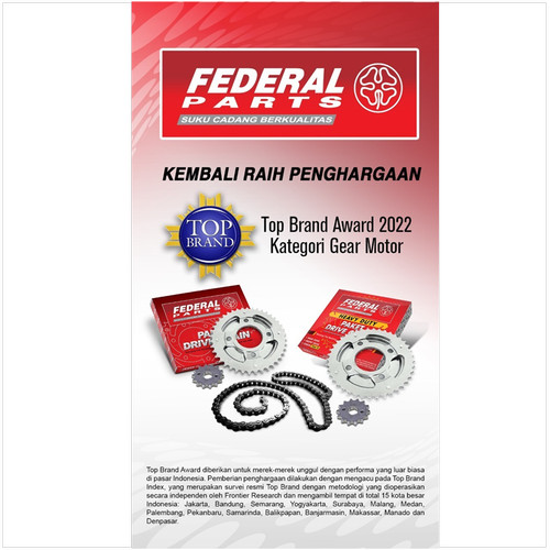Paket Drive Chain Federal Parts Thunder 125
