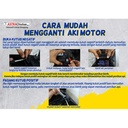 Aki Motor GS ASTRA GTZ4V Beat, Vario, Mio, Scoopy, Supra X 125, dll