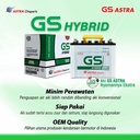 Aki GS ASTRA Hybrid NS60LS Mobil Yaris, Innova, Vios, Sienta, CRV, dll