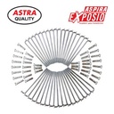 Spoke Set Chrome ASPIRA EXPOSIO Depan Motor Supra X 125, Karisma