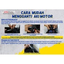 Aki Motor Aspira GTZ6V MF Vario 125 Vario 150 Beat Scoopy ISS Mio SSS