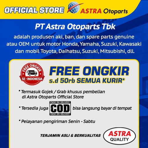 Aspira SPR 38 90/90-14 Untuk Scootic Vario, Beat (12-90/9014-SPR38)