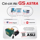 AKI GS ASTRA Premium N200 untuk Excavator, Dozer, Grader, Dump Truck