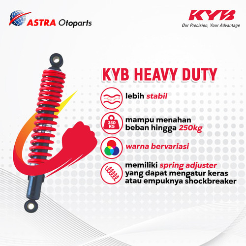 Shock Breaker Belakang KYB OS Motor Yamaha L2S KYOS-OZ71030