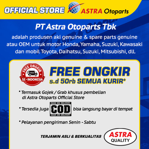 Aki GS ASTRA MF ISS Idling Start Stop S95 Mobil All New Alphard