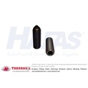 Hex Socket Set Screw Cone Point M8 x 10 - P1.25 (Baut L Tanam) - 1 PACK (100 pcs)