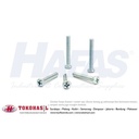 Machine Screw JP M5 x 8 (putih) | Sekrup, Baut - 1 BOX (2.000 pcs)