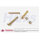 Baut & Mur 4.6 kuning M10 x 30 - P1.25 - 1 BOX (200 pcs)