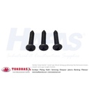 Tapping Screw PH+ #4 x 1/4" (hitam) | Sekrup - 2000 pcs