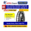 Aspira Premio Urbano 100/90-17R Tubeless (Rear) (01-URB-TL100/9017R)